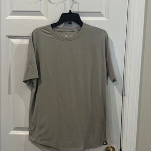 Young LA perfect tee scallop bottom grey ish T-Shirt.